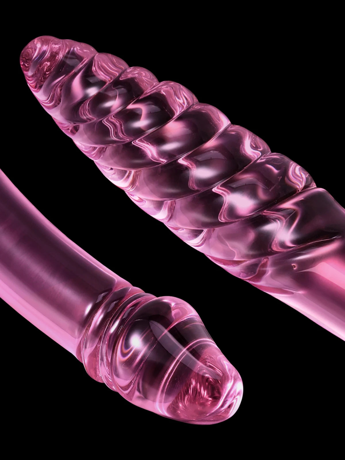 Dubbele Dildo van Glas