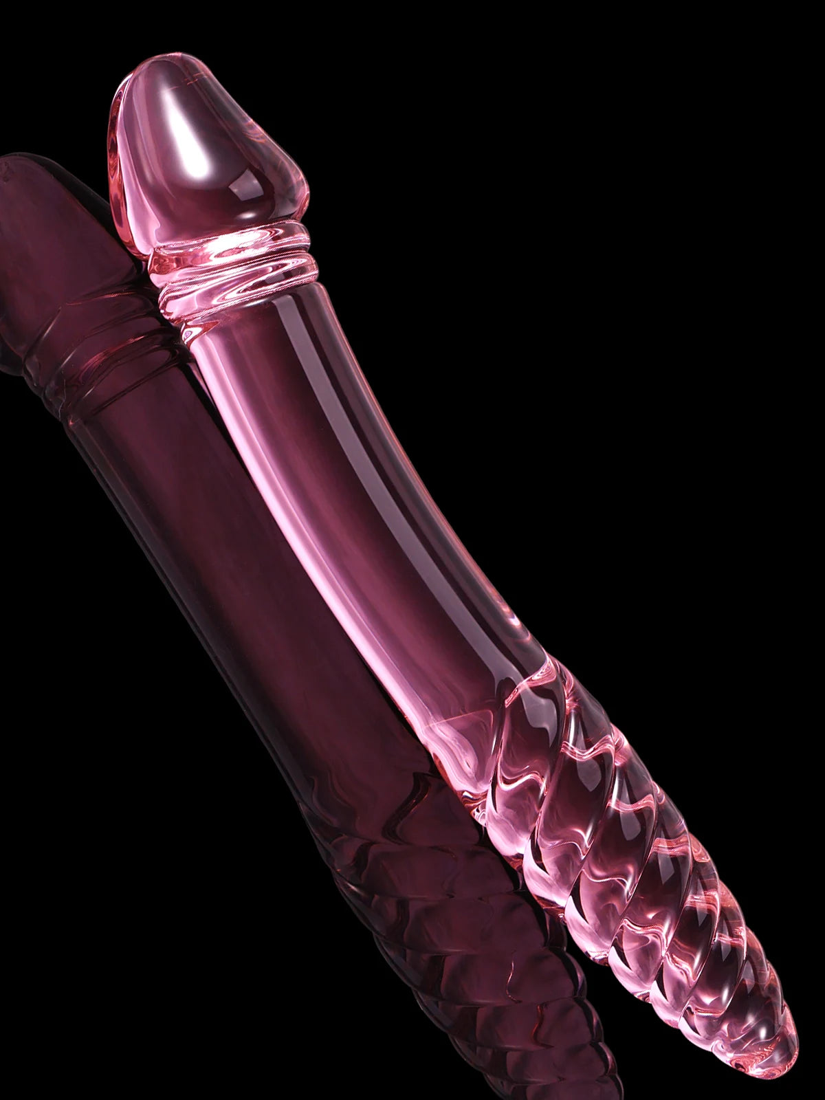Dubbele Dildo van Glas