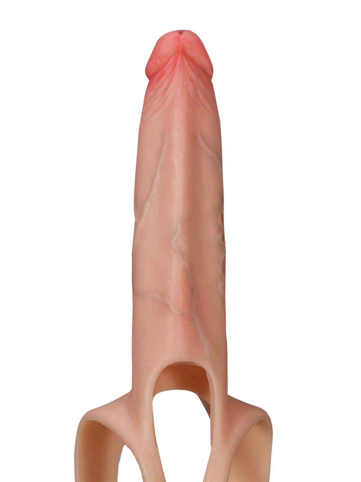 Emberfall - Holle Voorbinddildo (Strap-On) met Verlengend Effect - 19 cm