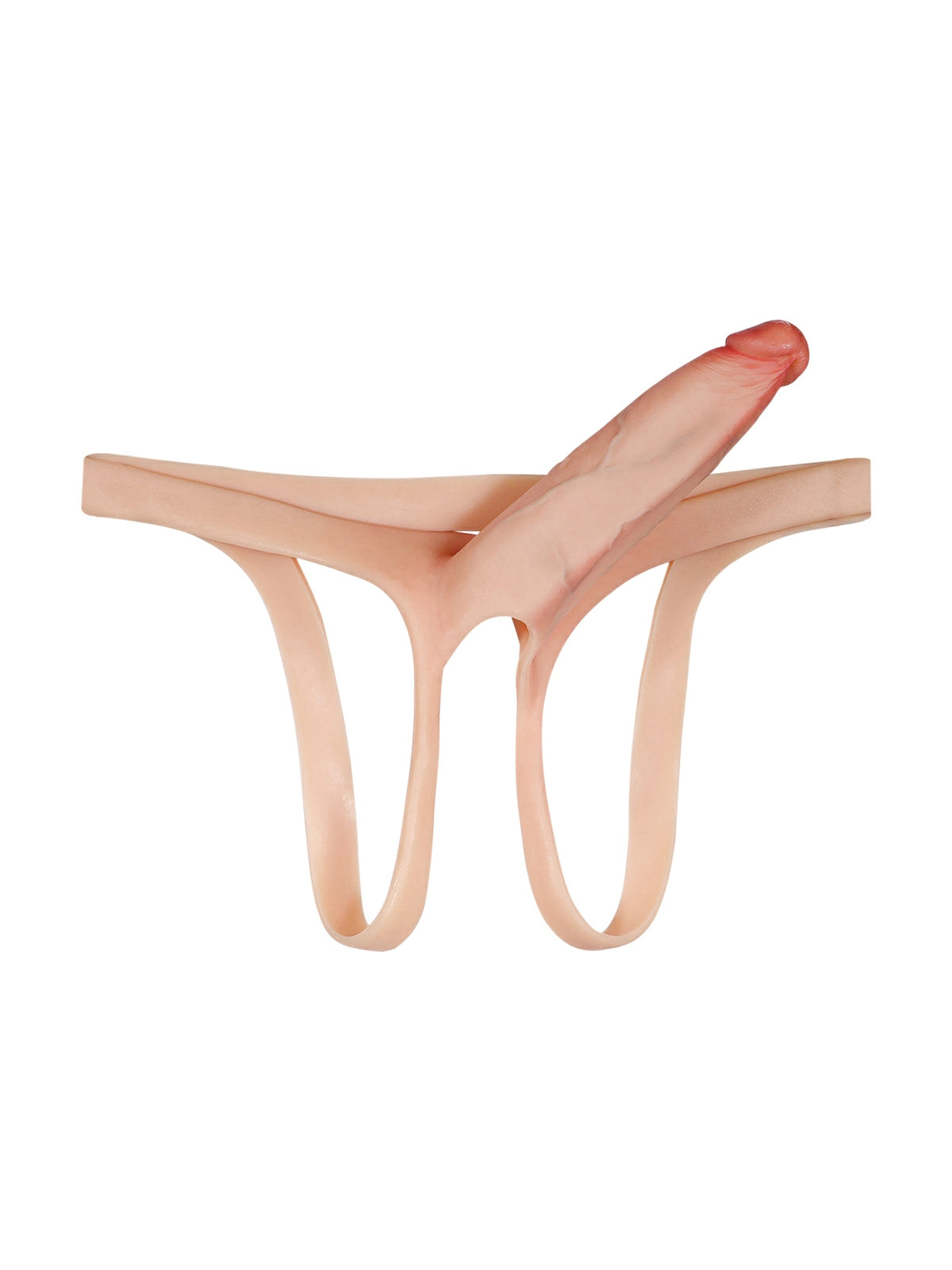 Emberfall - Holle Voorbinddildo (Strap-On) met Verlengend Effect - 19 cm