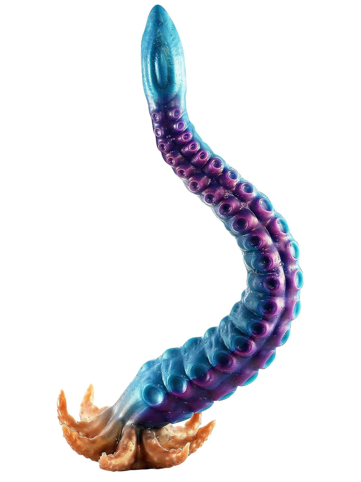 Huib - Diepzee Fantasie Tentacle Dildo - 58 cm