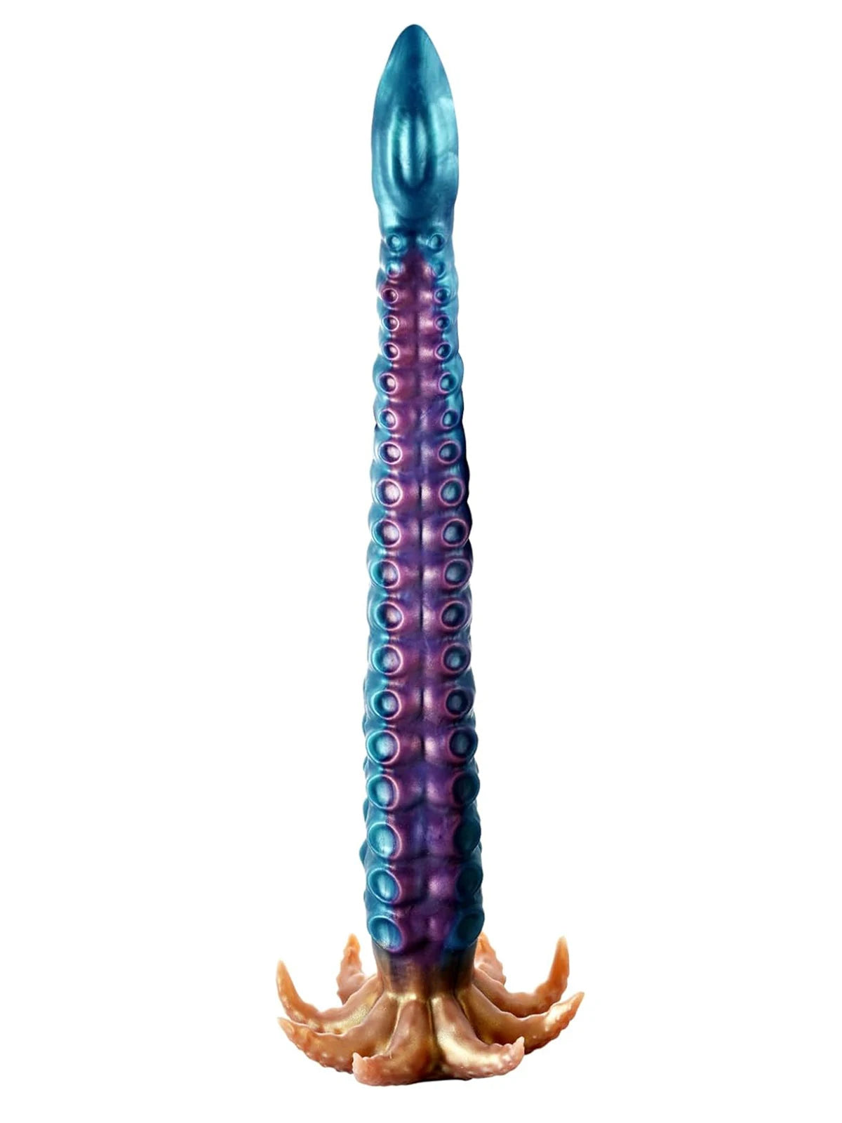 Huib - Diepzee Fantasie Tentacle Dildo - 58 cm