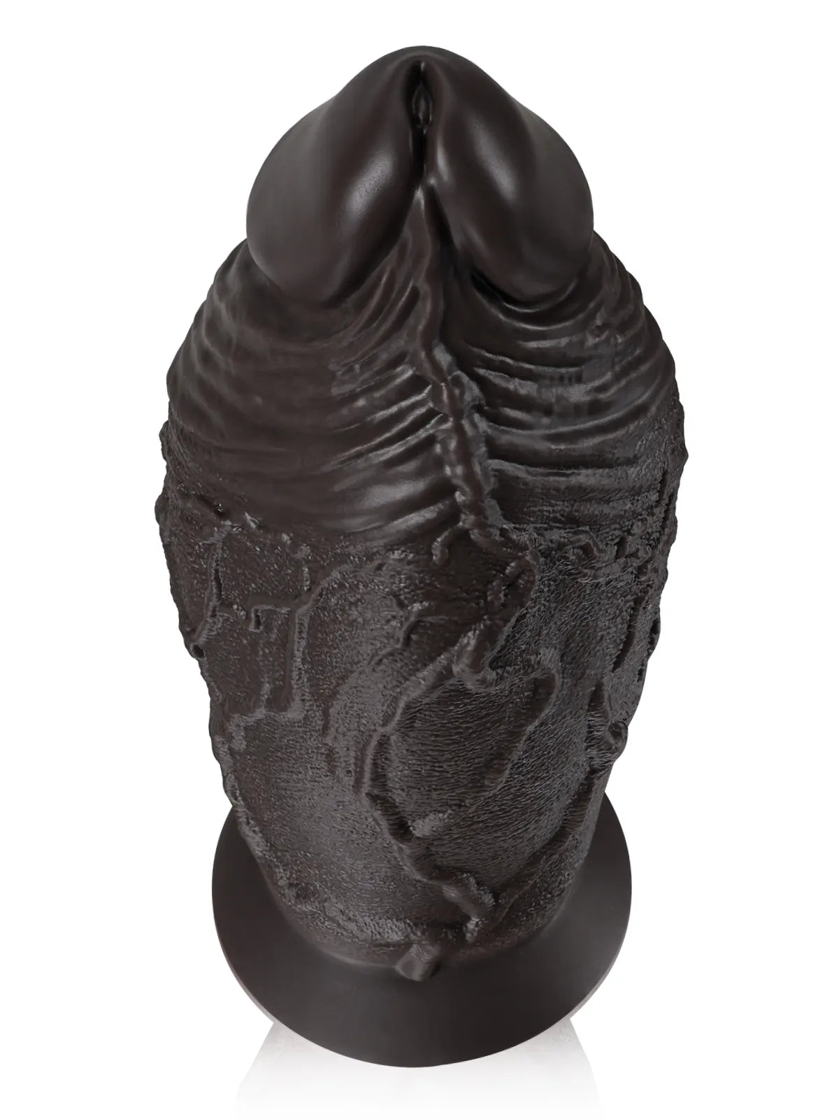 Floris - Grote Dikke Zwarte Extreme Anaal Dildo - 37,5 cm