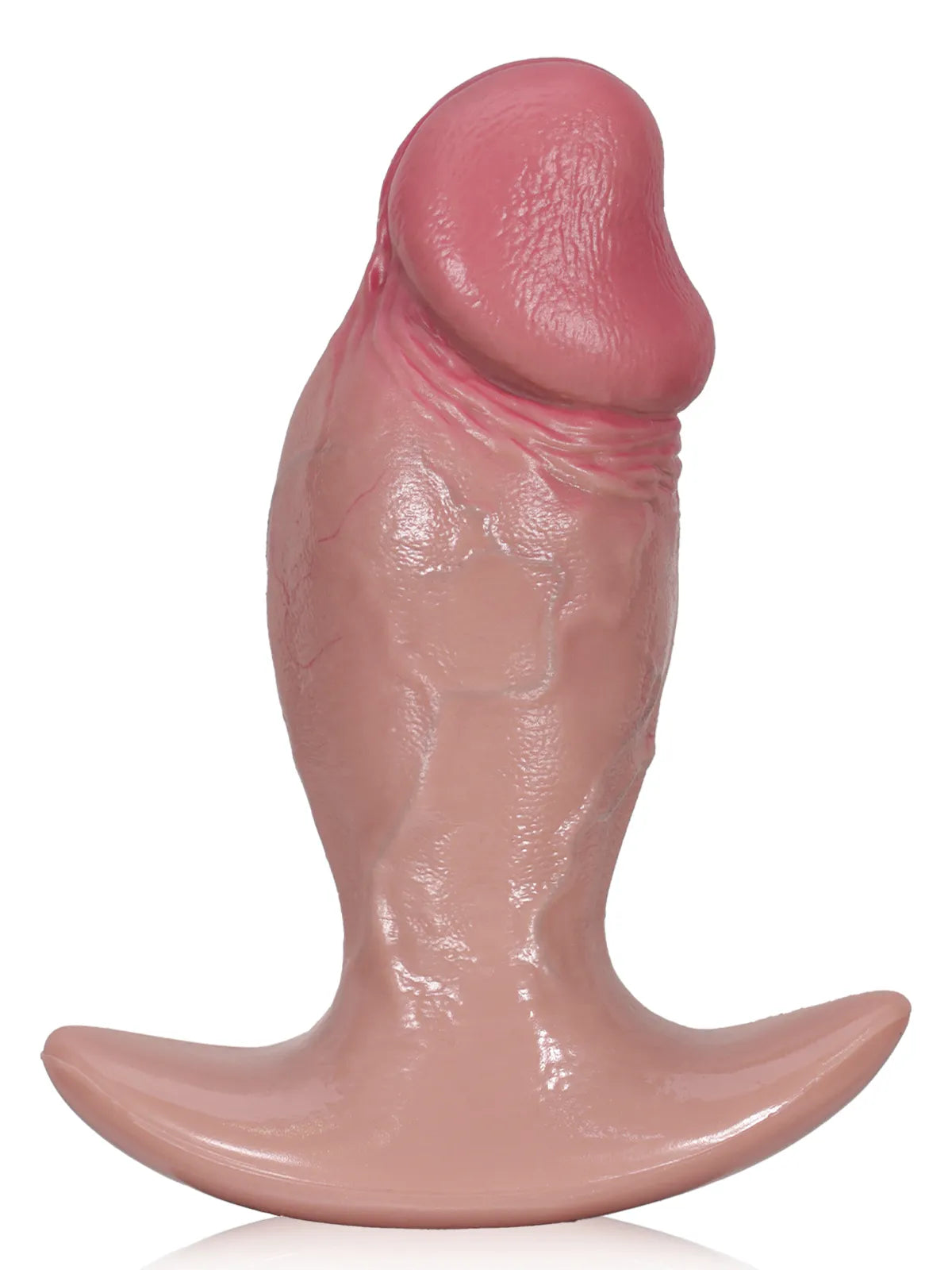 Ivo - Dildo met Buttplug voor Veelzijdig Gebruik - 16,5 & 21,5 cm