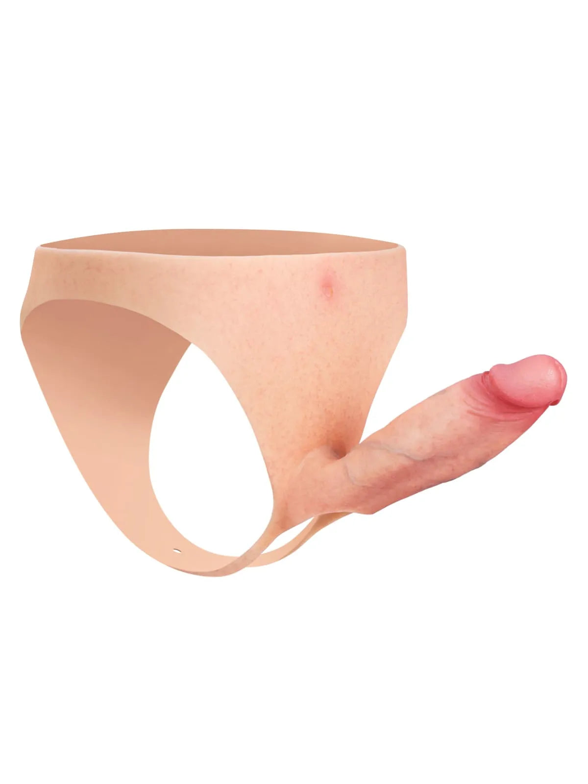 Joost - Draagbare Holle Strap-On Dildo / Penisverlenging - 20 cm