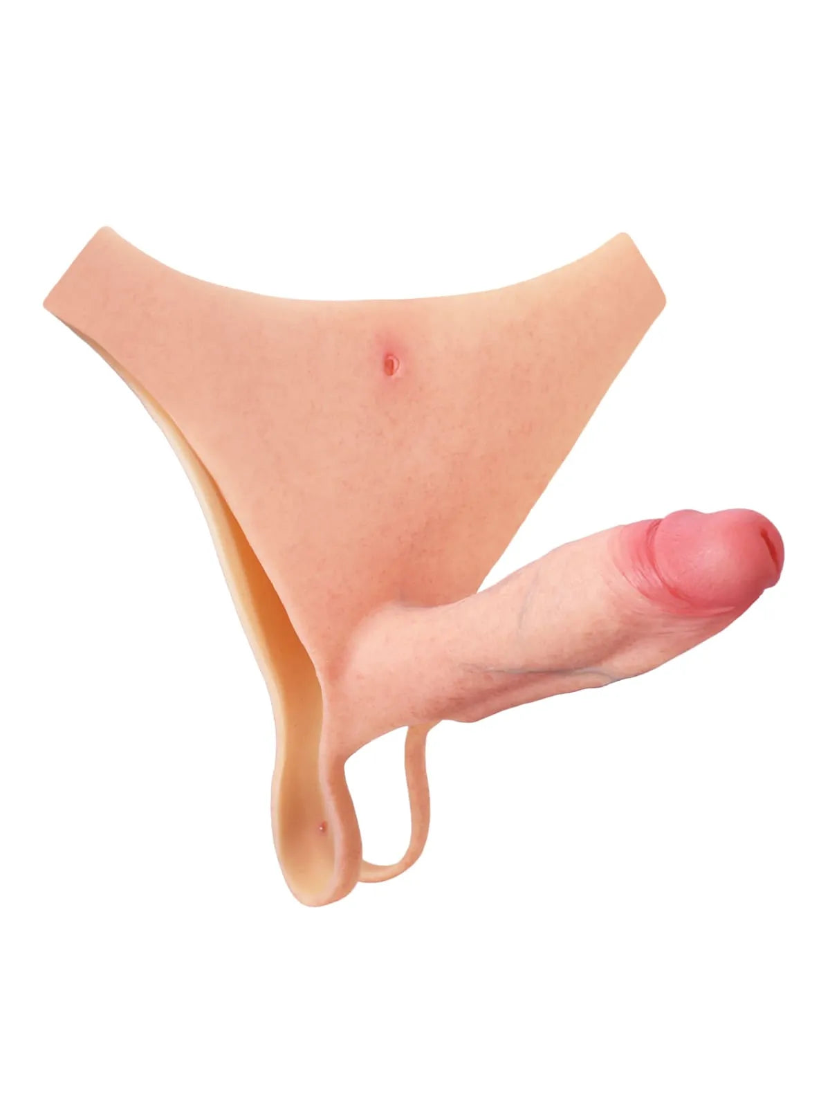 Joost - Draagbare Holle Strap-On Dildo / Penisverlenging - 20 cm