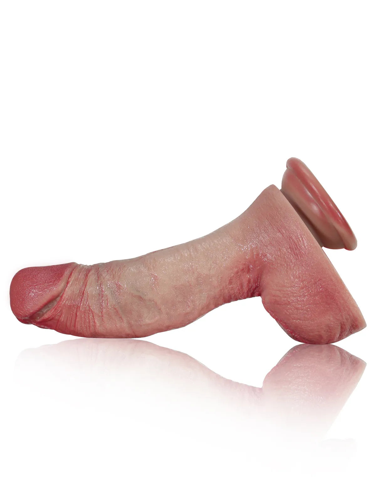 Jort - Realistische G-Spot Dildo met Gebogen Schacht - 19 cm