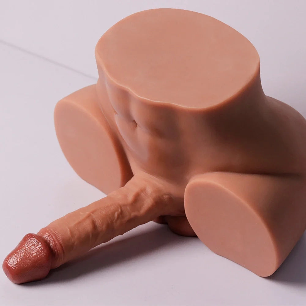Kane - Zware Realistische Torso Dildo van 4,39 kg met 2 Openingen
