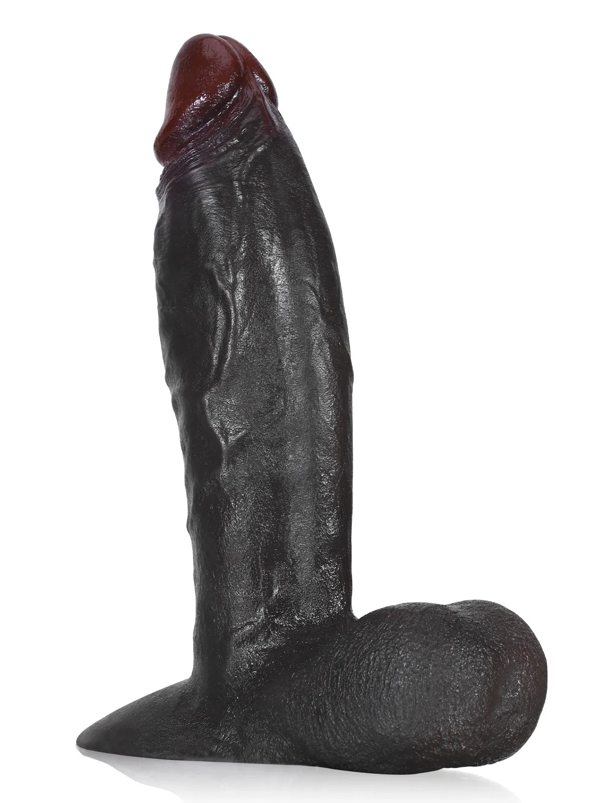 Dragon - Realistische Dildo met Flexibele Balzak en Vac-U-Lock - 25,5 cm