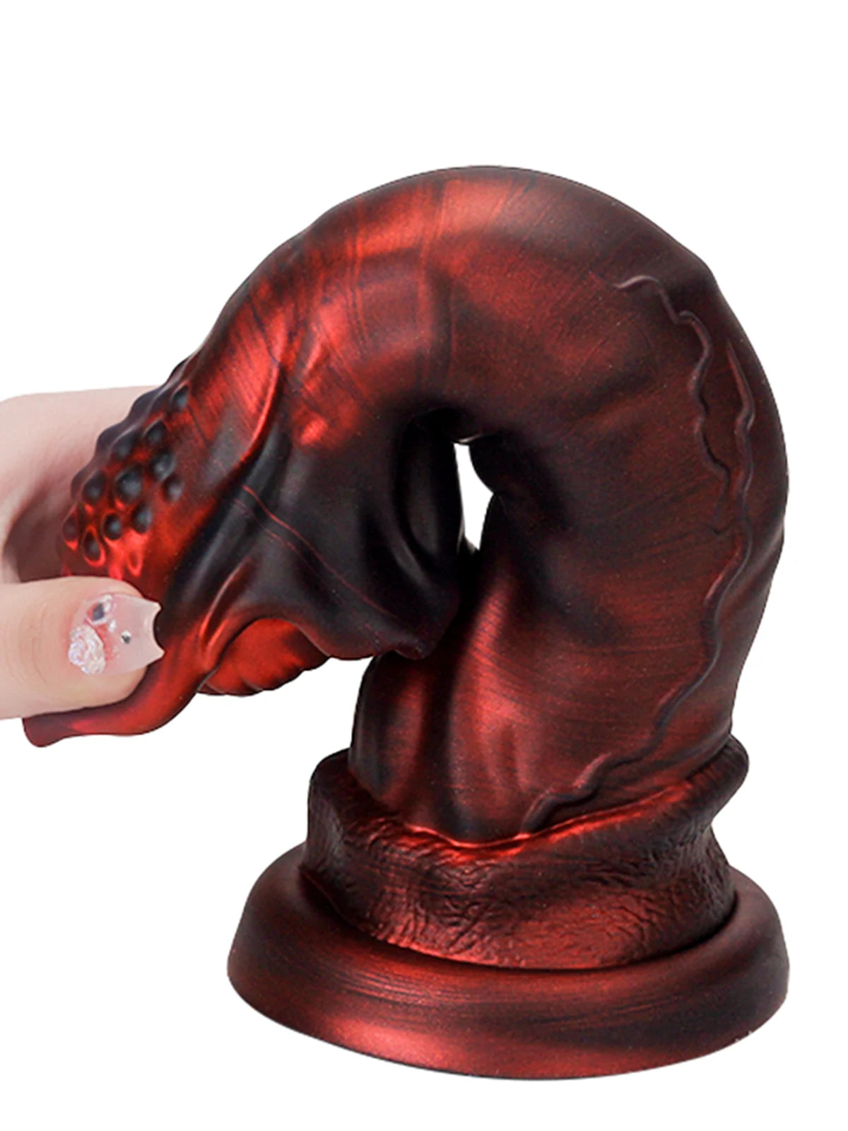 Monster Dildo Met Enorme Kop