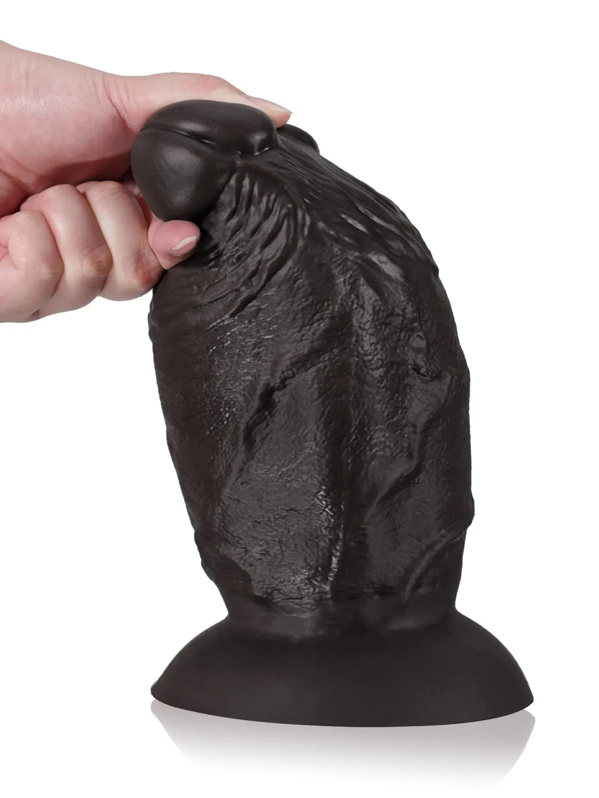 Nick - Dikke Zwarte Anaal Dildo - 20,5 cm