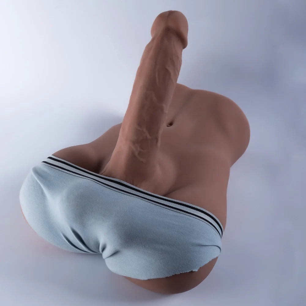 Ryan - Mannelijke Torso met Realistische Anale Opening en Platte Rug