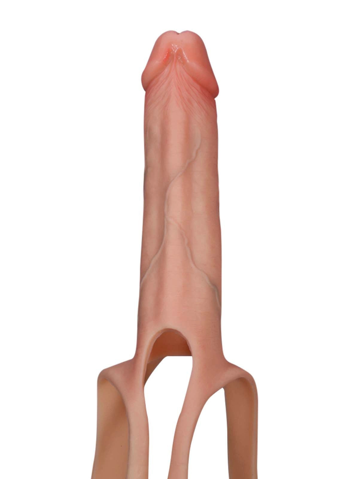 Seraphine - Holle Voorbinddildo (Strap-On) · Penisverlenging & Erectiehulp - 21 cm
