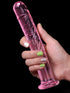Roze Anale Glazen Dildo