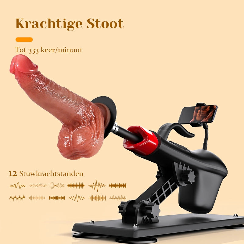 Atlas - Complete Seksmachine Set met Omkeerbare Montage