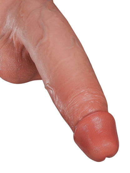 Derk - Realistische Siliconen Sliding Skin Dildo - 22 cm