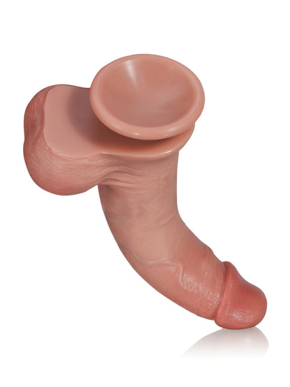 Derk - Realistische Siliconen Sliding Skin Dildo - 22 cm