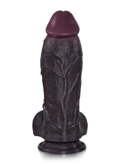 Diederik - Grote Zwarte Extra Dikke Realistische Dildo - 28 cm