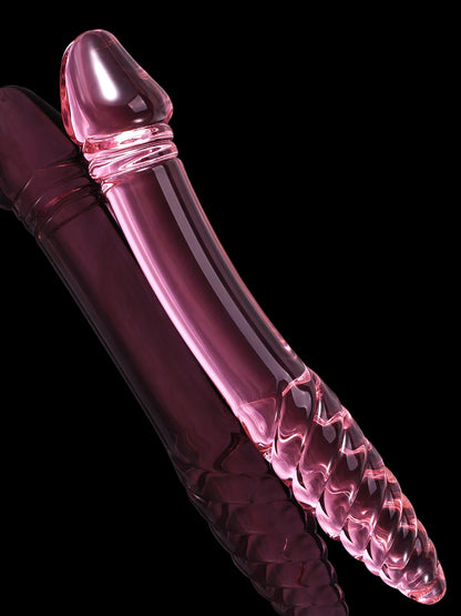 Dubbele Dildo van Glas