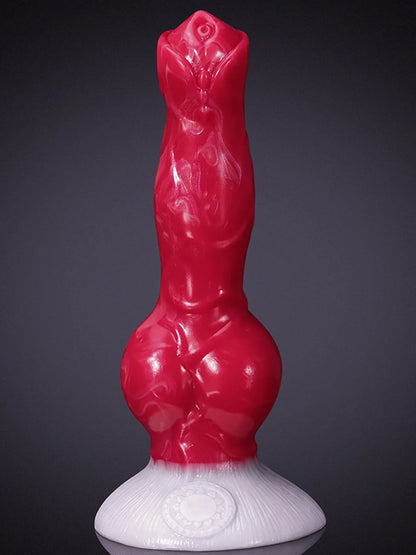 Levensechte Siliconen Dog Knot Dildo