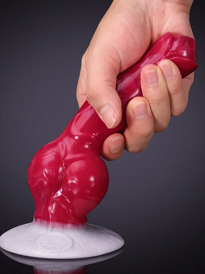 Levensechte Siliconen Dog Knot Dildo
