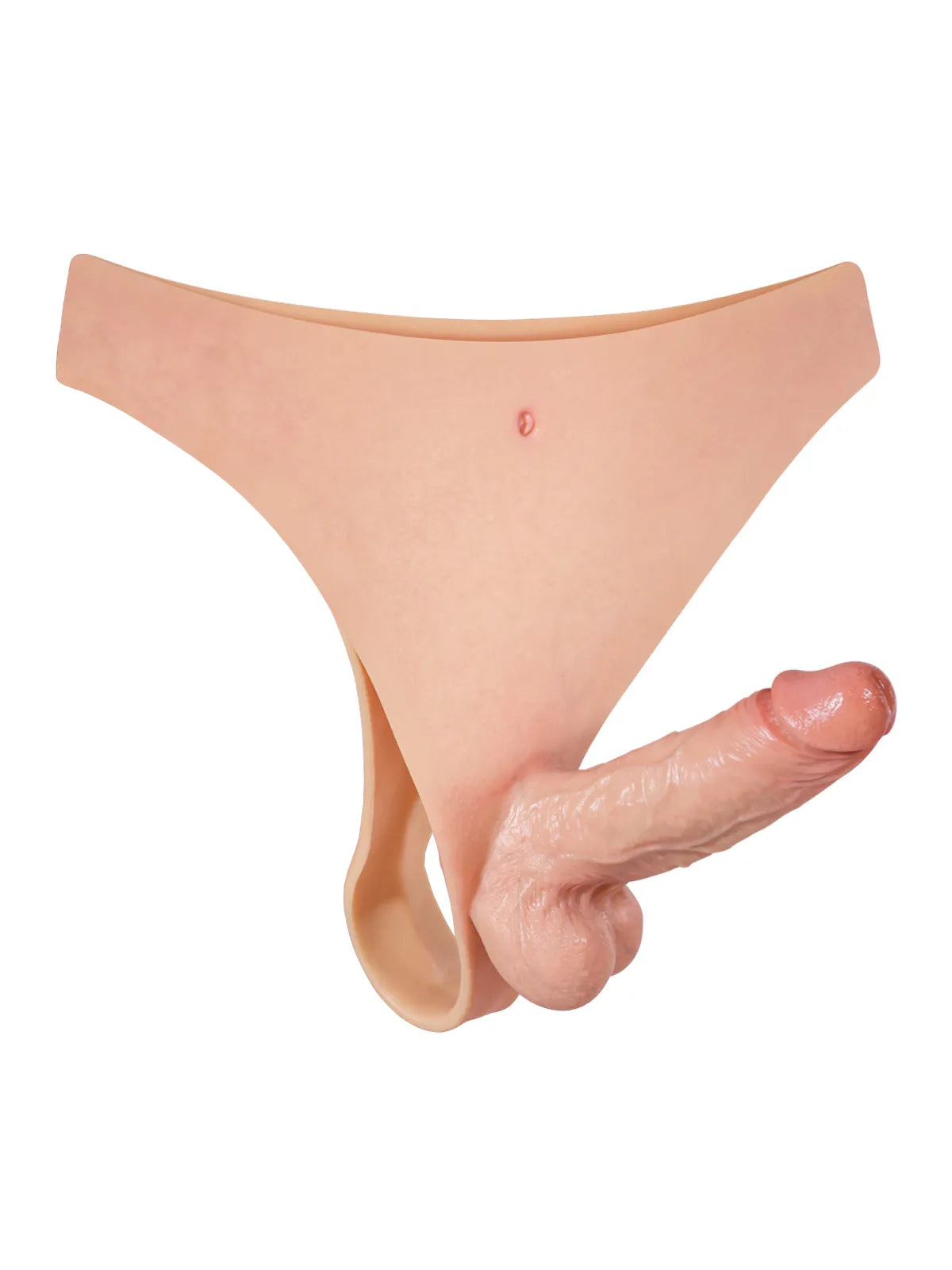 Draagbare Siliconen Strap-On Dildo met Stevige Schacht - Ideaal voor Lesbian Couples