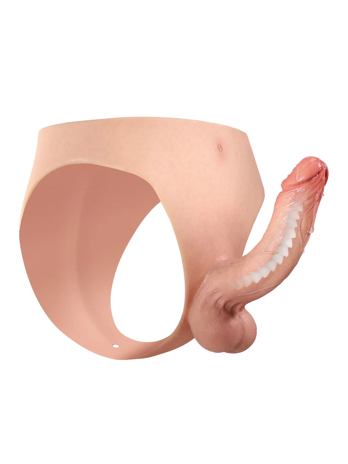 Draagbare Siliconen Strap-On Dildo met Stevige Schacht - Voor Lesbian Couples