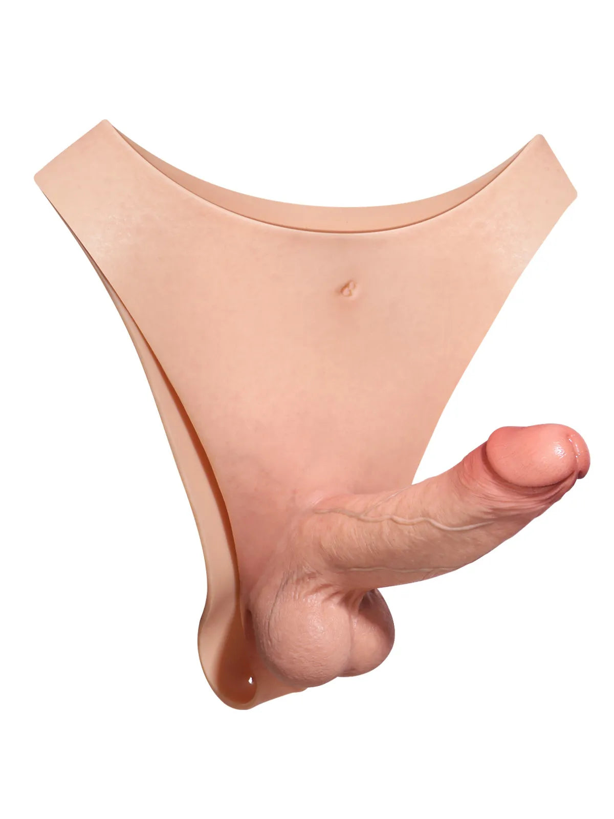 Draagbare Siliconen Strap-On Dildo met Stevige Schacht - Voor Lesbian Couples