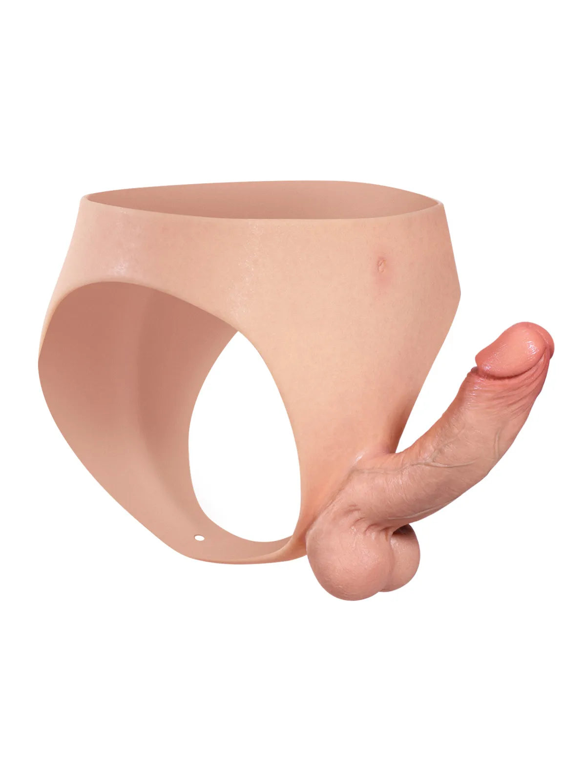 Draagbare Siliconen Strap-On Dildo met Stevige Schacht - Voor Lesbian Couples