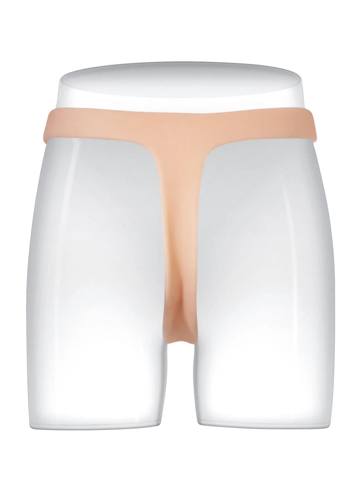 Draagbare Zachte Siliconen Strap-On Dildo met Stevige Schacht - Voor Lesbian Couples