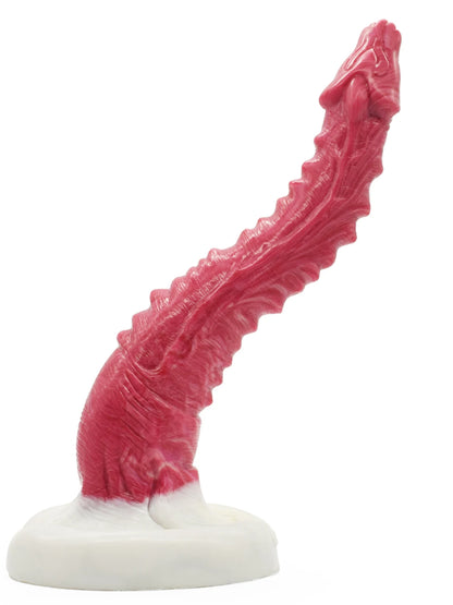 Maurits - Dragon Dildo Met Drakenhuidtextuur - 26.5 cm