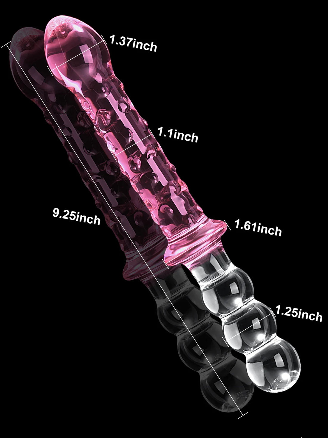 anale glazen dildo