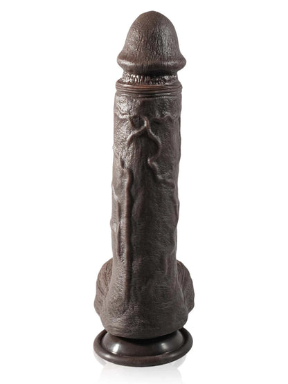 Edwin - Stotende Dildo Met Uitgesproken Aders - 26,5 cm