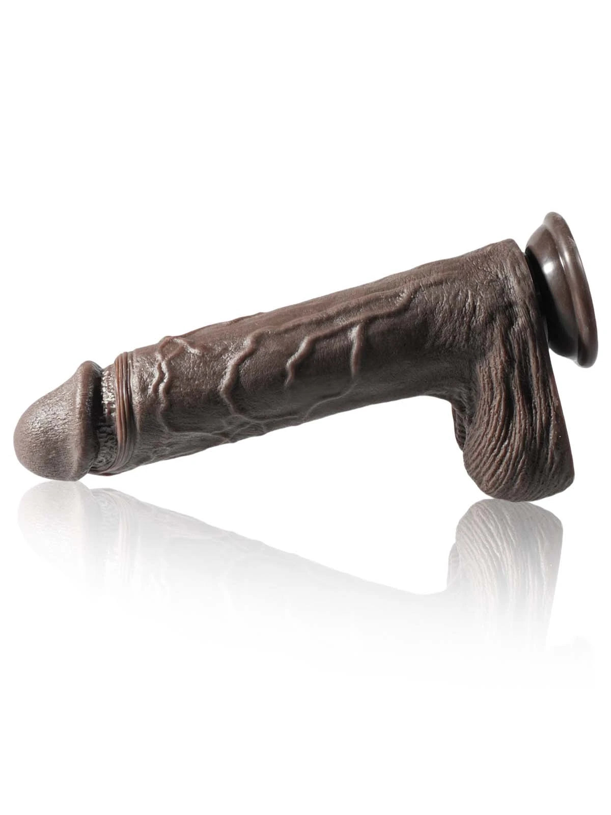 Edwin - Stotende Dildo Met Uitgesproken Aders - 26,5 cm