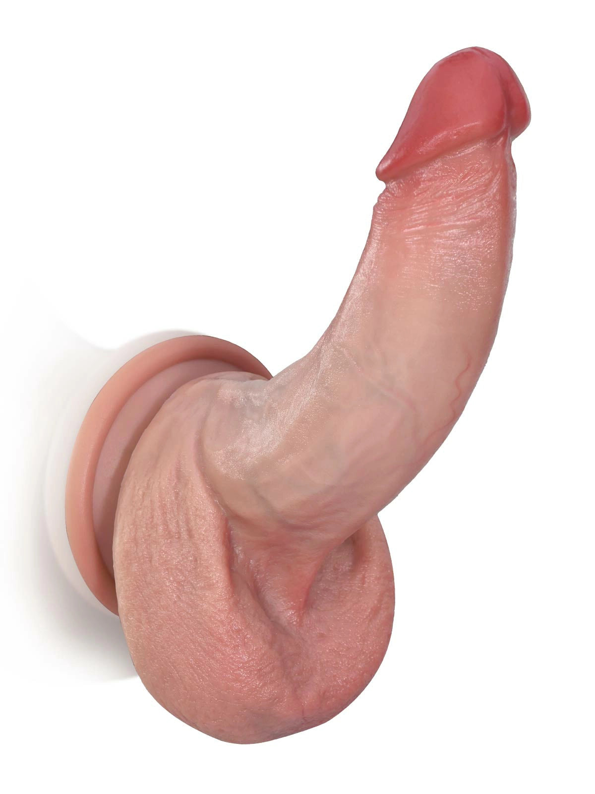 Elliot - Realistische Dildo met Gedetailleerde Textuur voor Beginners - 19,5 cm