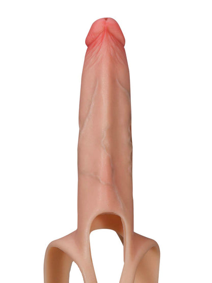 Emberfall - Holle Voorbinddildo (Strap-On) met Verlengend Effect - 19 cm