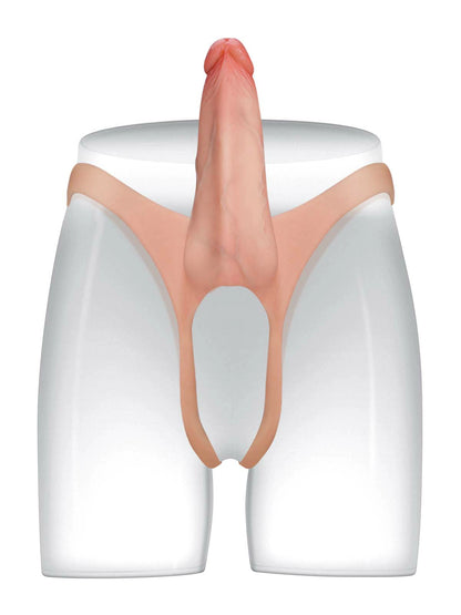 Emberfall - Holle Voorbinddildo (Strap-On) met Verlengend Effect - 19 cm