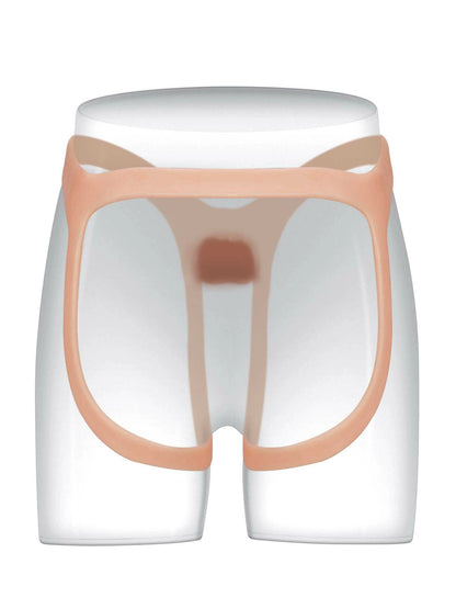 Emberfall - Holle Voorbinddildo (Strap-On) met Verlengend Effect - 19 cm