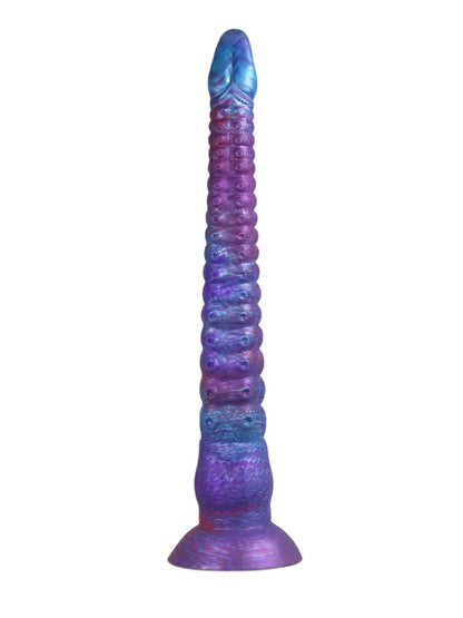 Eric - Lange Fantasy Tentacle Dildo met Taps Toelopende Top en Zuignap - 3 Maten