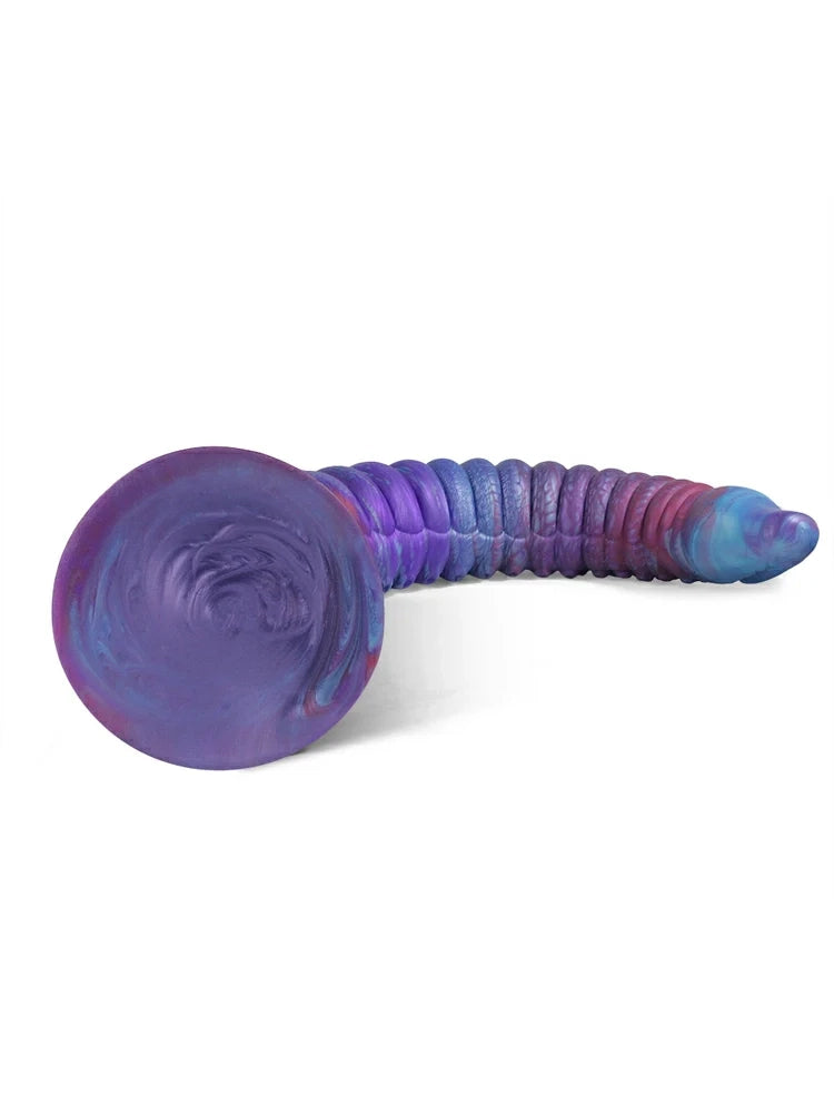 Eric - Lange Fantasy Tentacle Dildo met Taps Toelopende Top en Zuignap - 3 Maten