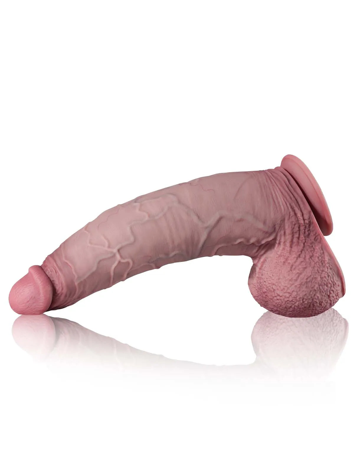 Galaxy - Dikke Grote Dildo met Dikke Schacht en Realistische Details - 40,5 cm