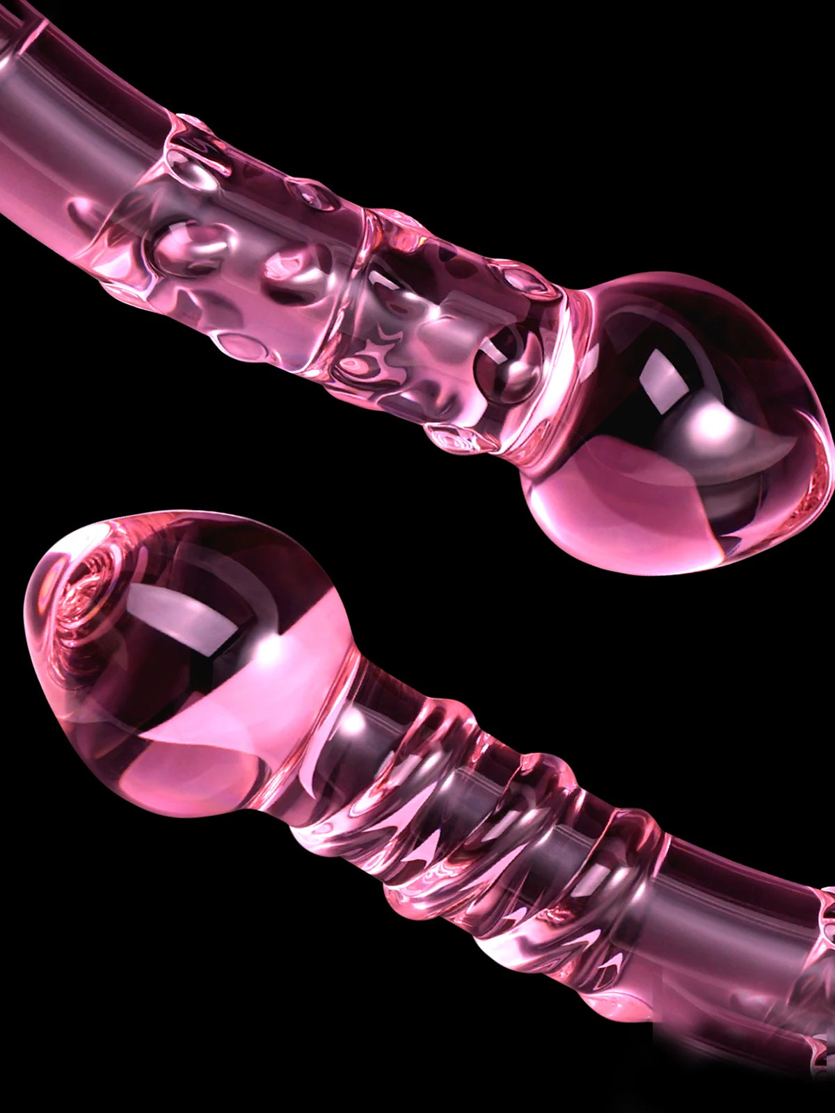 Dubbele Glazen Anale Dildo
