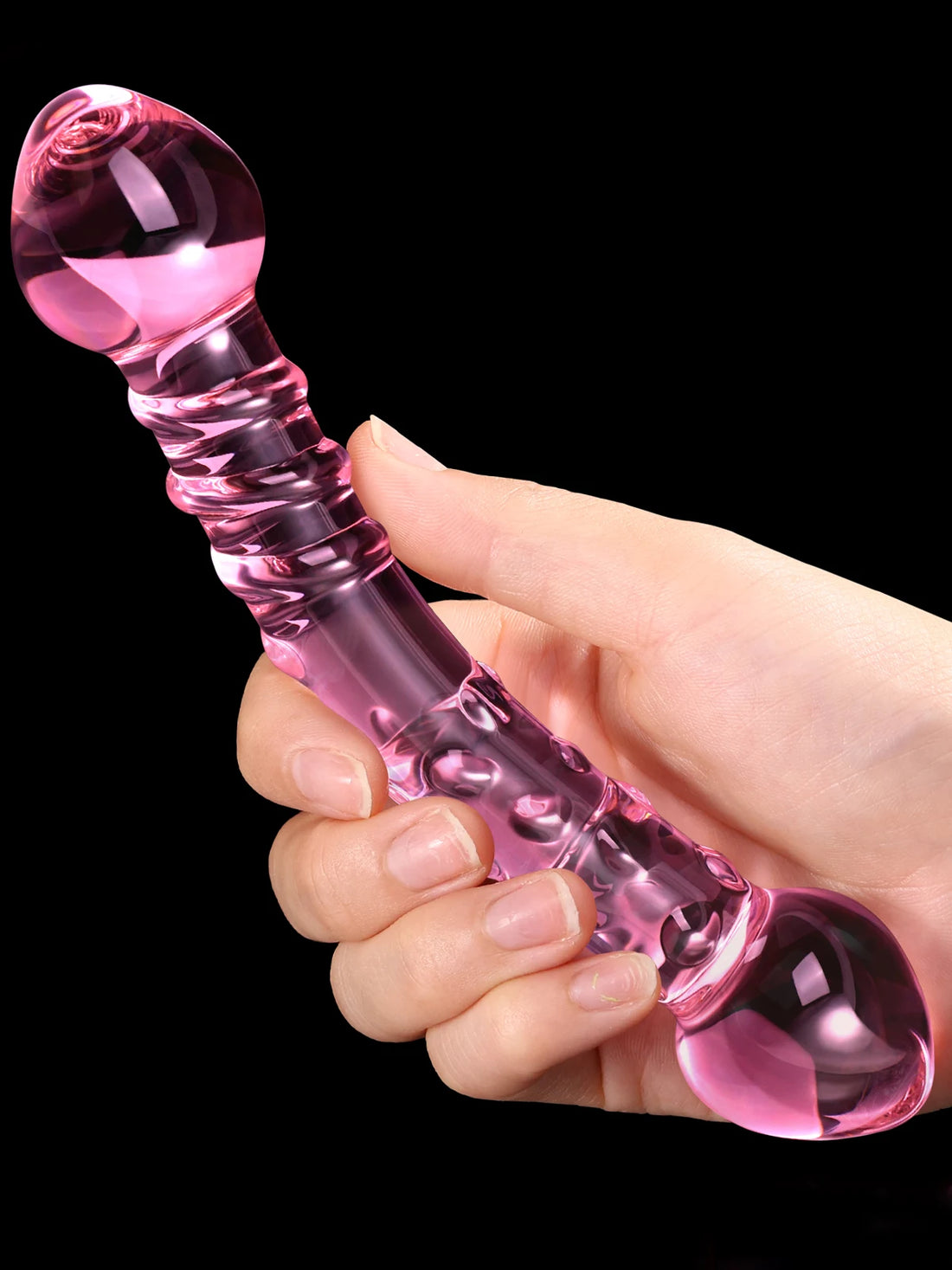 Dubbele Glazen Anale Dildo