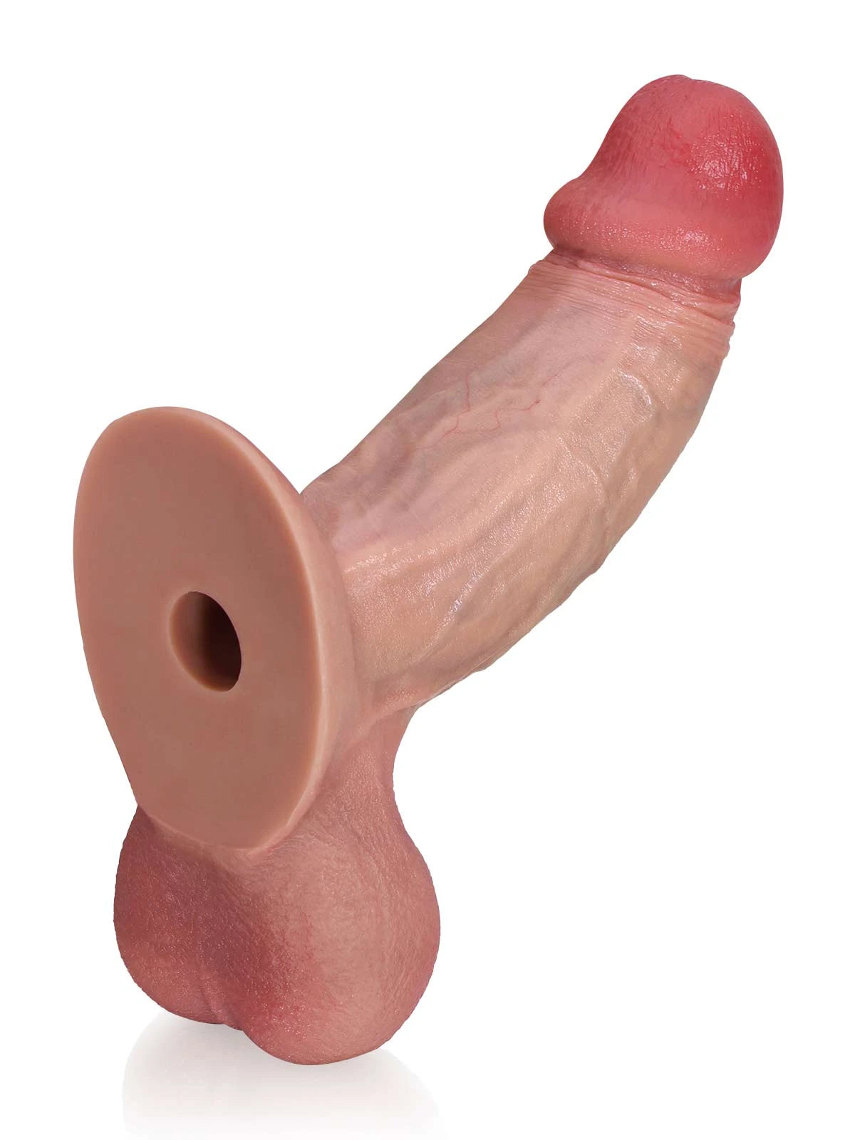 Greg - Realistische Dildo met Voelbare Ribbels en Vac-U-Lock - 20 cm