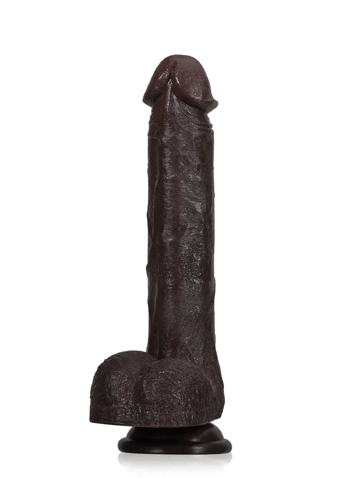 Lange Zwarte Stotende Dildo