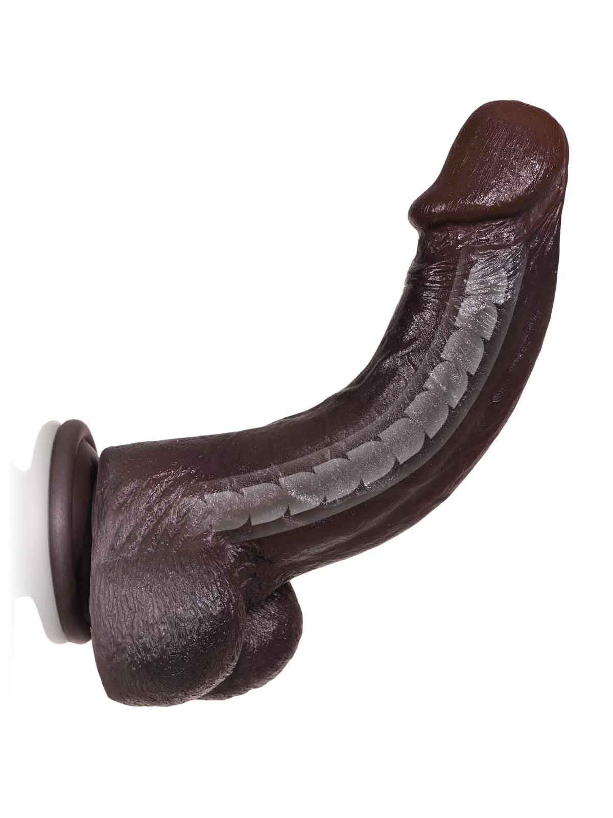 Jake - Slanke Realistische Dildo met Buigbare Metalen Kern - 21 cm
