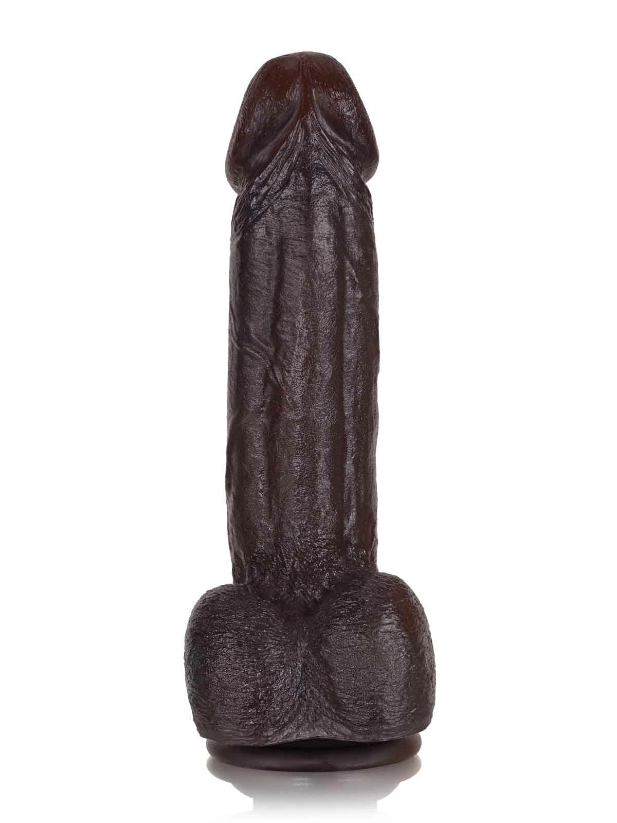 Jake - Slanke Realistische Dildo met Buigbare Metalen Kern - 21 cm