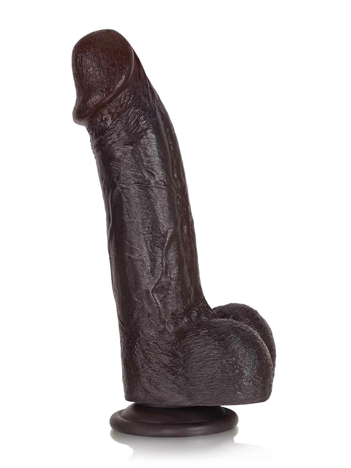 Jake - Slanke Realistische Dildo met Buigbare Metalen Kern - 21 cm