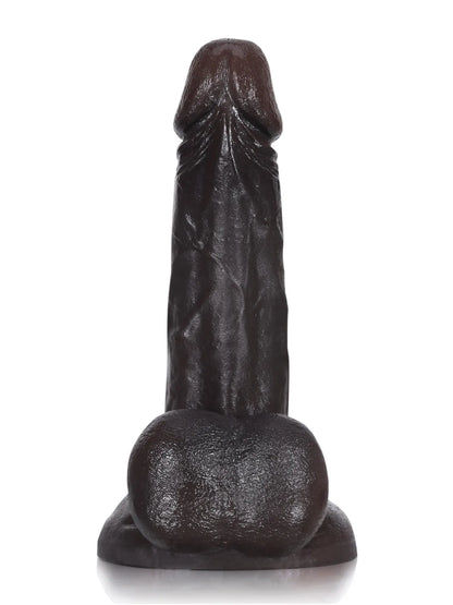 John - Realistische Dildo Met Bewegende Balzak - 21 cm