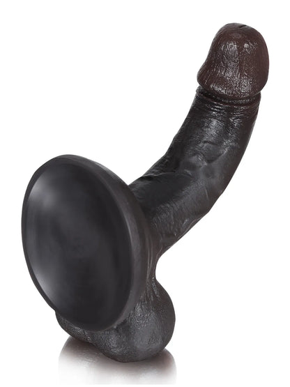 John - Realistische Dildo Met Bewegende Balzak - 21 cm